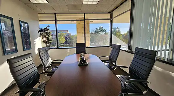 Professional conference rooms for client meetings and closings. Professional conference rooms for client meetings and closings